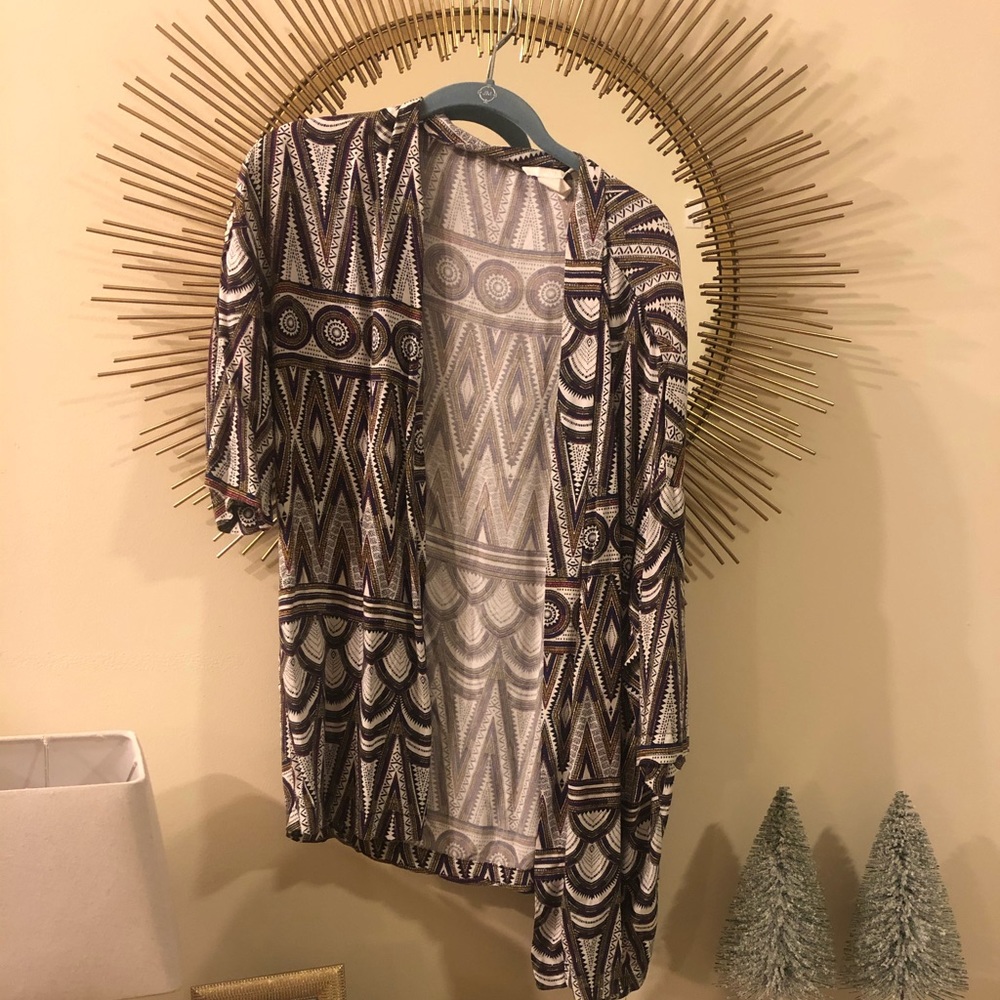 H&M beach coverup kimono